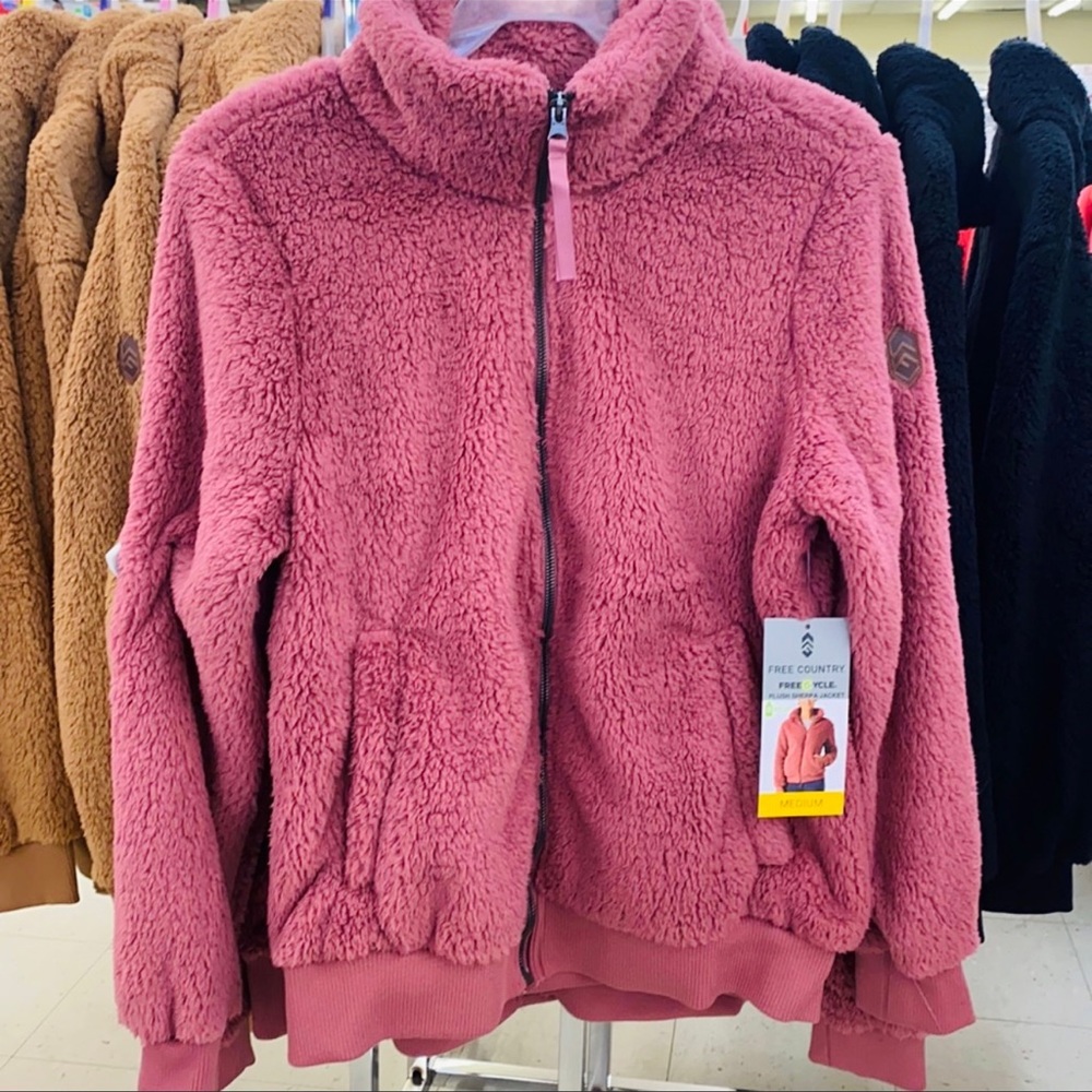 Free Country cropped sherpa